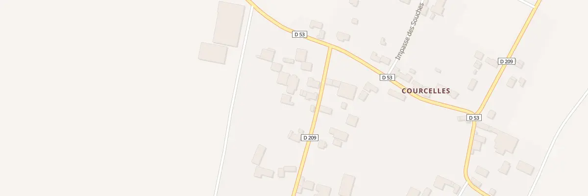 Plan du 8 Rue de la Garenne à Angluzelles-et-Courcelles