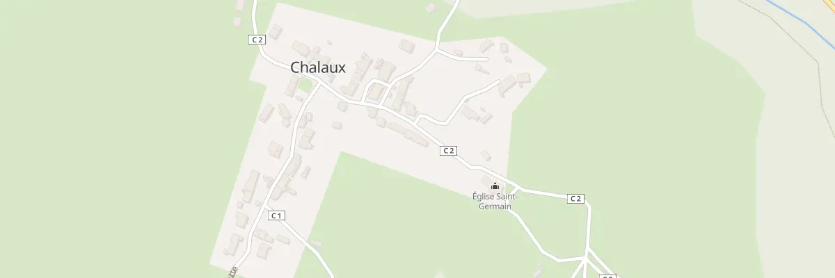 Plan du 8 Rue de l’Eglise à Chalaux