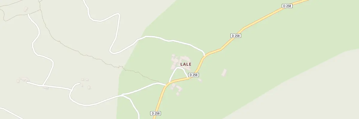 Plan du 48 Che de Lale à Saint-Félix-de-Pallières