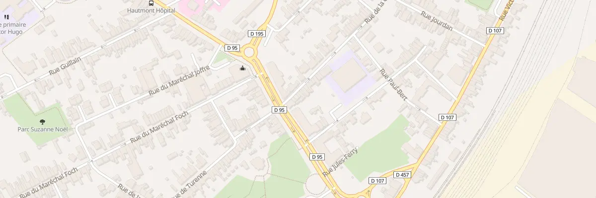 Plan du 10B Rue de la Galère à Hautmont