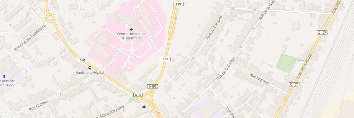 Plan du 29 Rue du Calvaire à Hautmont
