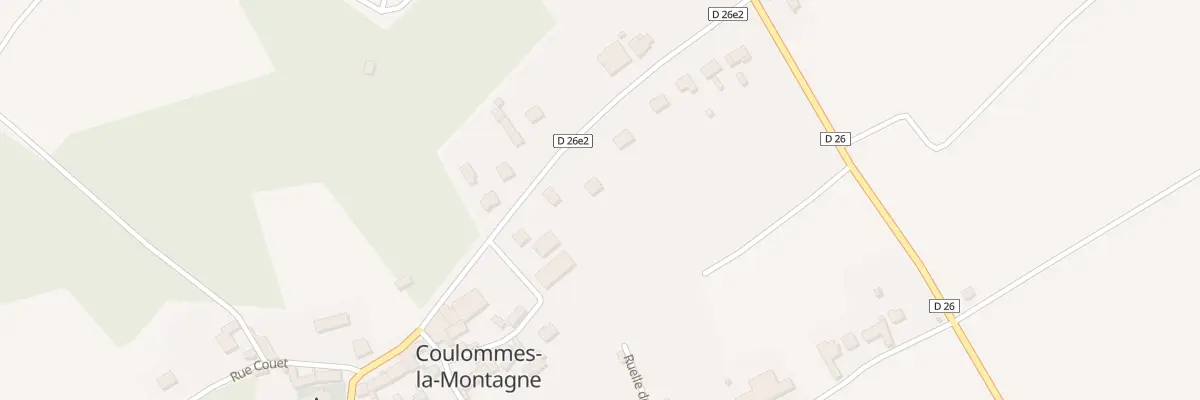 Plan du 8 Rue du Chateau à Coulommes-la-Montagne