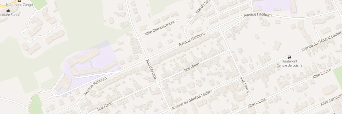Plan du 121 Av Hebburn à Hautmont