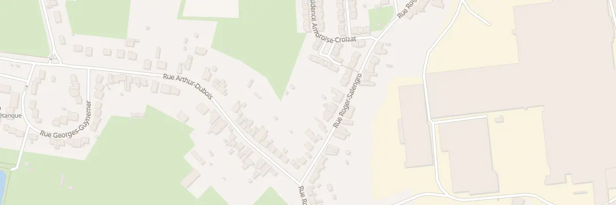 Plan du 83 Rue Roger Salengro à Feignies