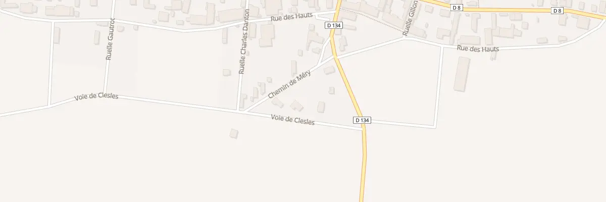 Plan du 4 Voie de Clesles à Longueville-sur-Aube