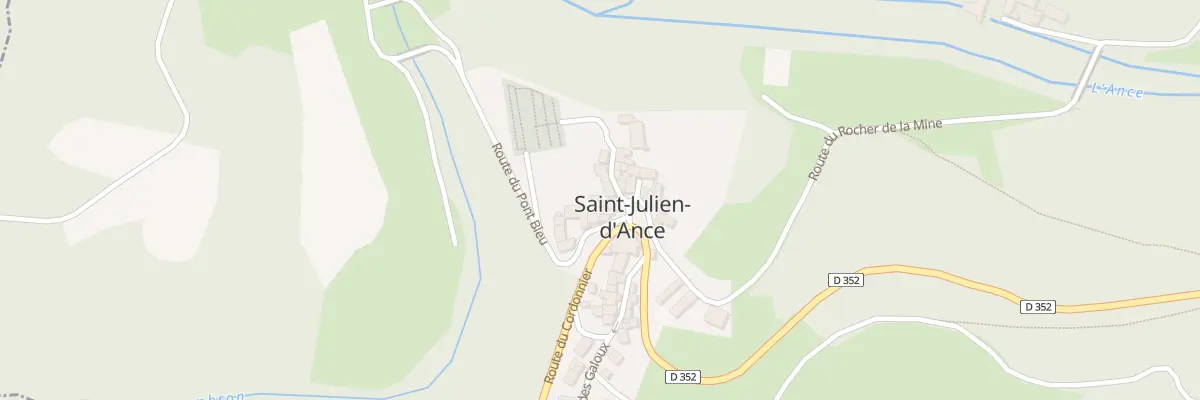 Plan du 5029 Le Bourg à Saint-Julien-d’Ance