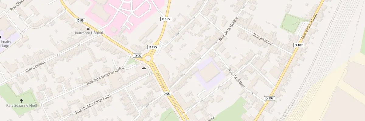 Plan du 19 Rue de la Galère à Hautmont