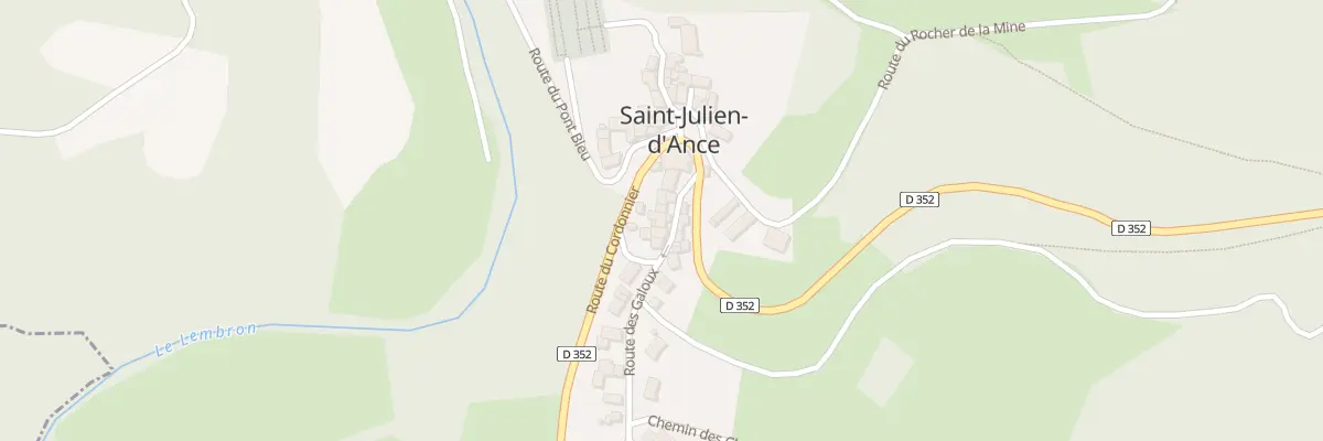 Plan du 36 Rue de l’Ancelois à Saint-Julien-d’Ance