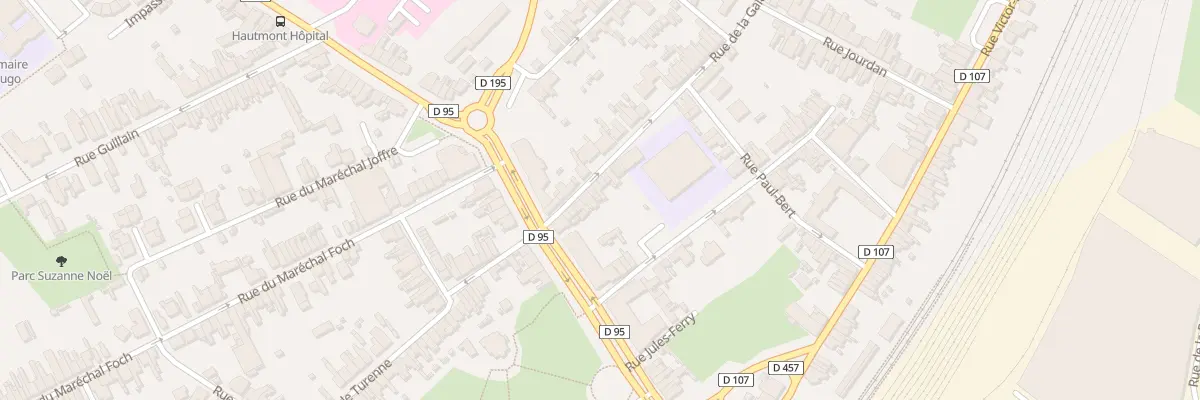Plan du 20 Rue de la Galère à Hautmont