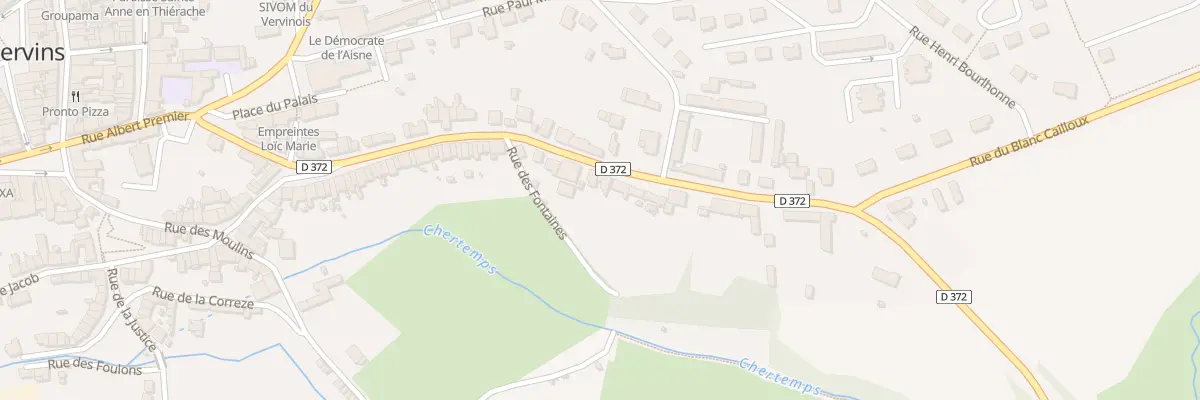 Plan du 86 Rue du Général Deville à Vervins