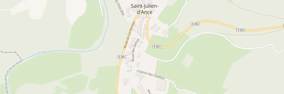 Plan du 5006 Le Bourg à Saint-Julien-d’Ance