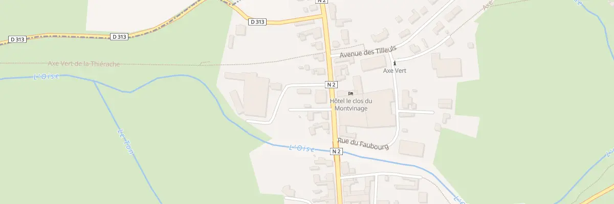 Plan du 5 Rue Albert Ledant à Étréaupont