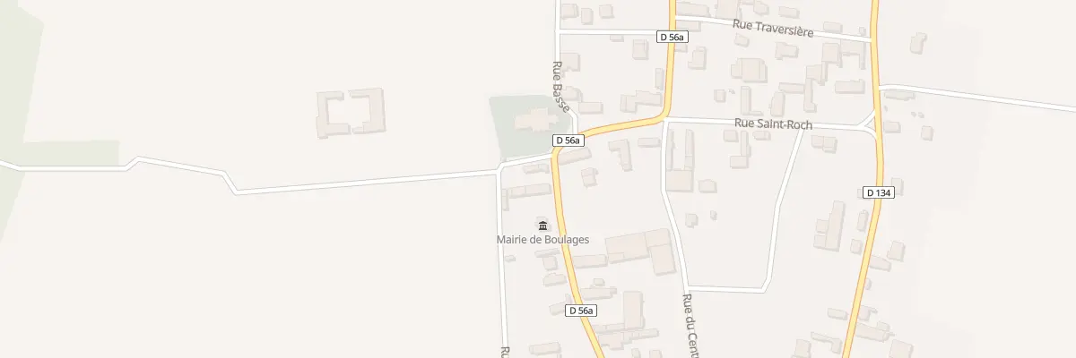 Plan du 2 Rue de l’Eglise à Boulages