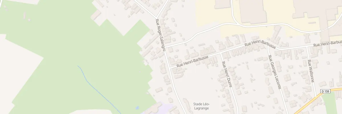 Plan du 42 Rue Roger Salengro à Feignies