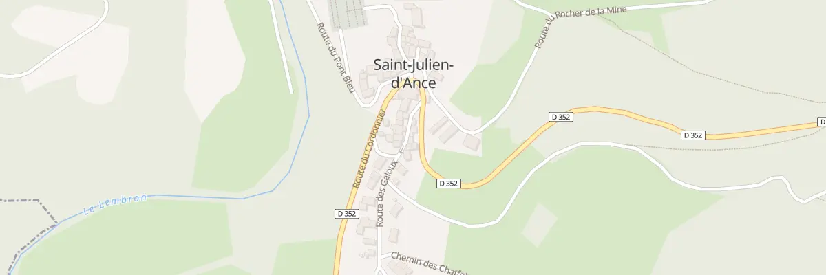 Plan du 31 Rue de l’Ancelois à Saint-Julien-d’Ance