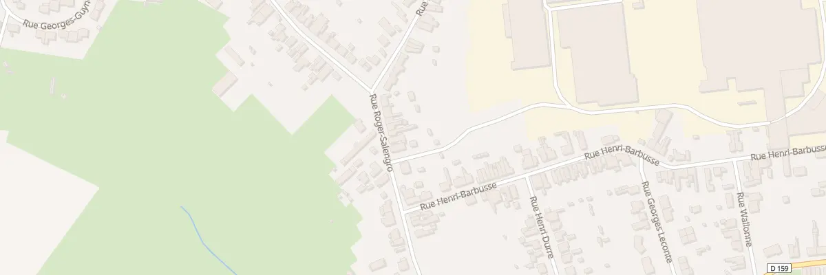 Plan du 50 Rue Roger Salengro à Feignies