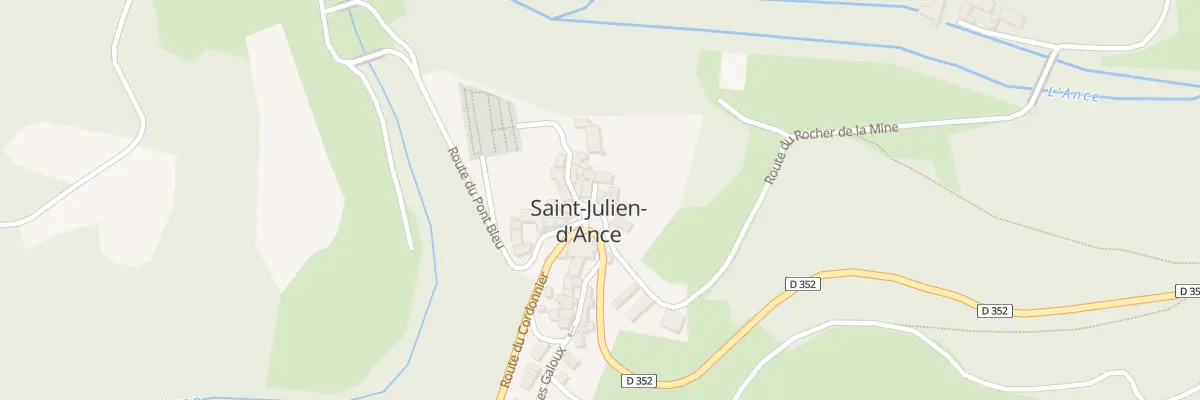 Plan du 5036 Le Bourg à Saint-Julien-d’Ance