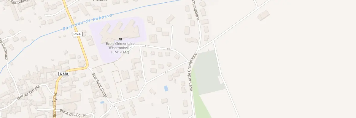 Plan du 14 Rue des Buries à Hermonville