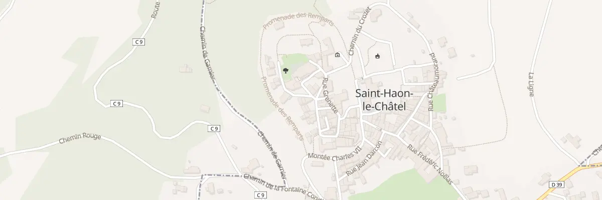 Plan du 242 Che du Puits de la Garde à Saint-Haon-le-Châtel