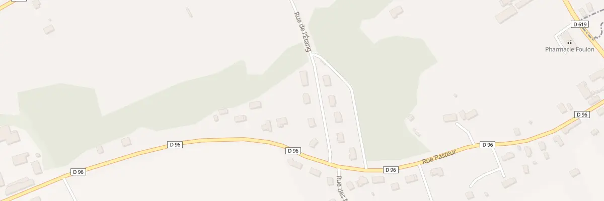 Plan du 5 Rue de l’Etang à Fontaine-les-Grès