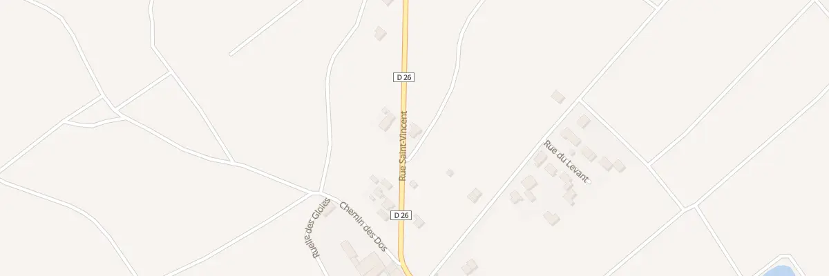 Plan du 7 Rue St Vincent à Vrigny