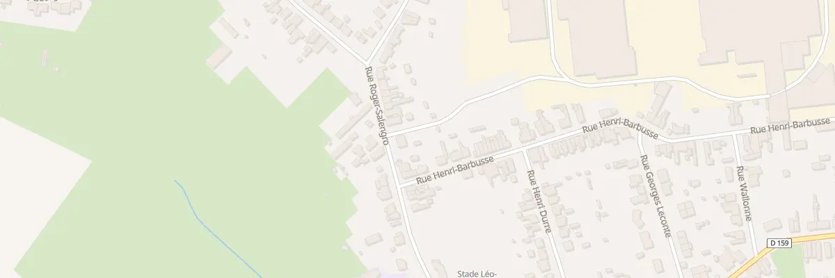 Plan du 44 Rue Roger Salengro à Feignies