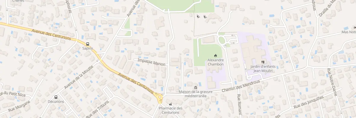 Plan du 14B Che des Oliviers à Castelnau-le-Lez