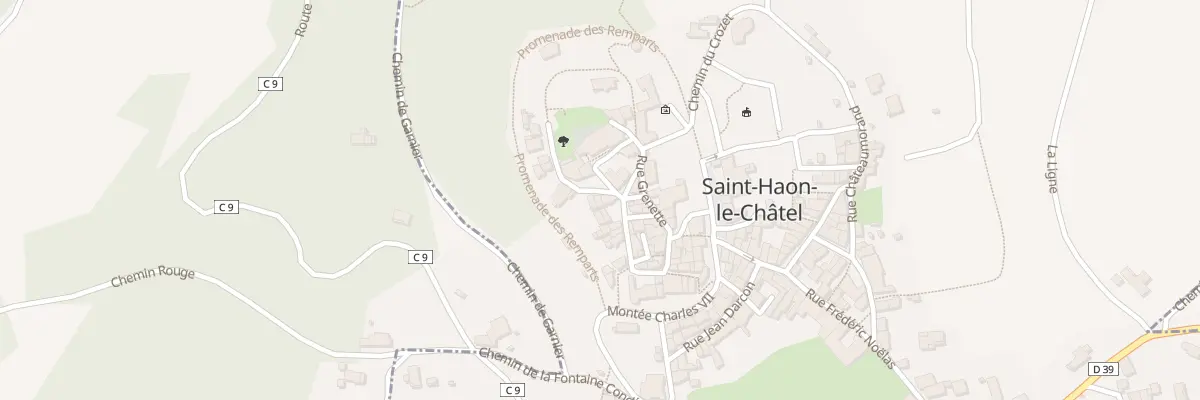 Plan du 246 Che du Puits de la Garde à Saint-Haon-le-Châtel