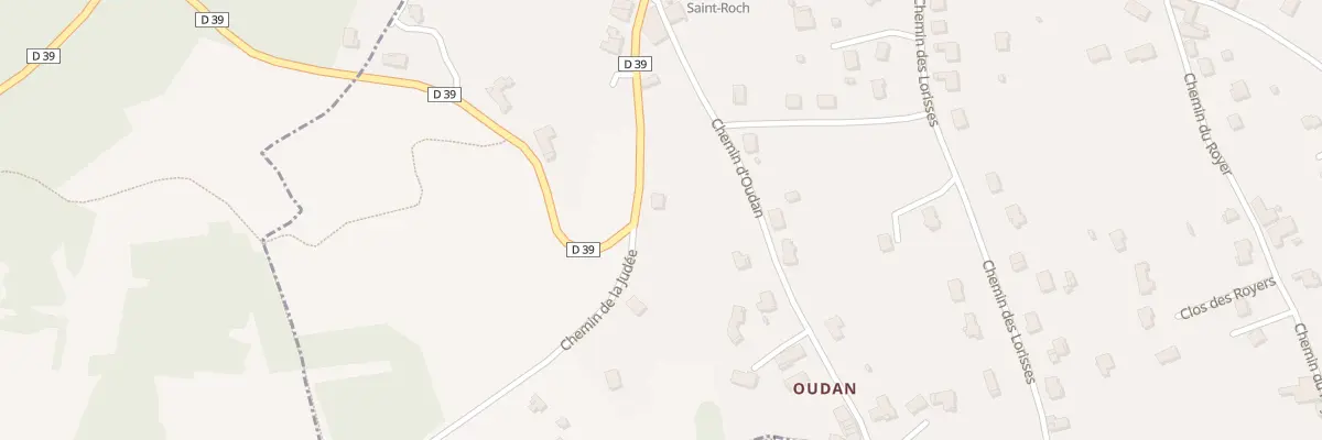 Plan du 927 Grand Chemin du Forez à Saint-Haon-le-Châtel