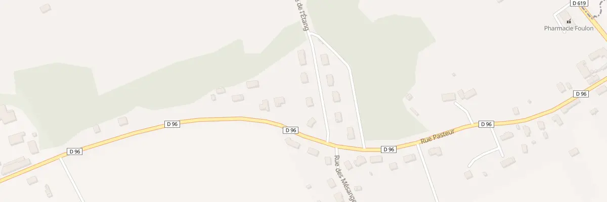 Plan du 3 Rue de l’Etang à Fontaine-les-Grès