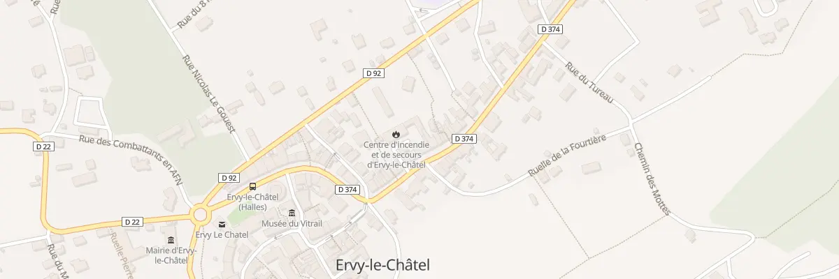 Plan du 21 Rue Louis Pasteur à Ervy-le-Châtel