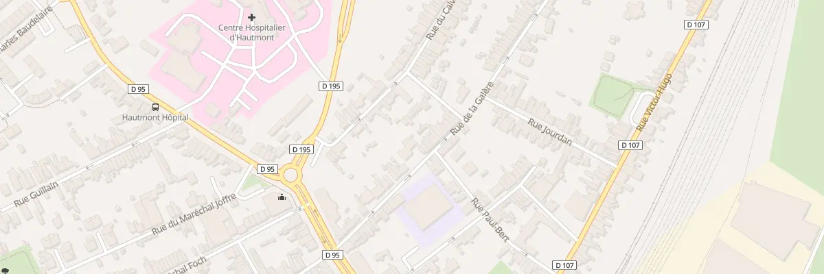 Plan du 35 Rue de la Galère à Hautmont