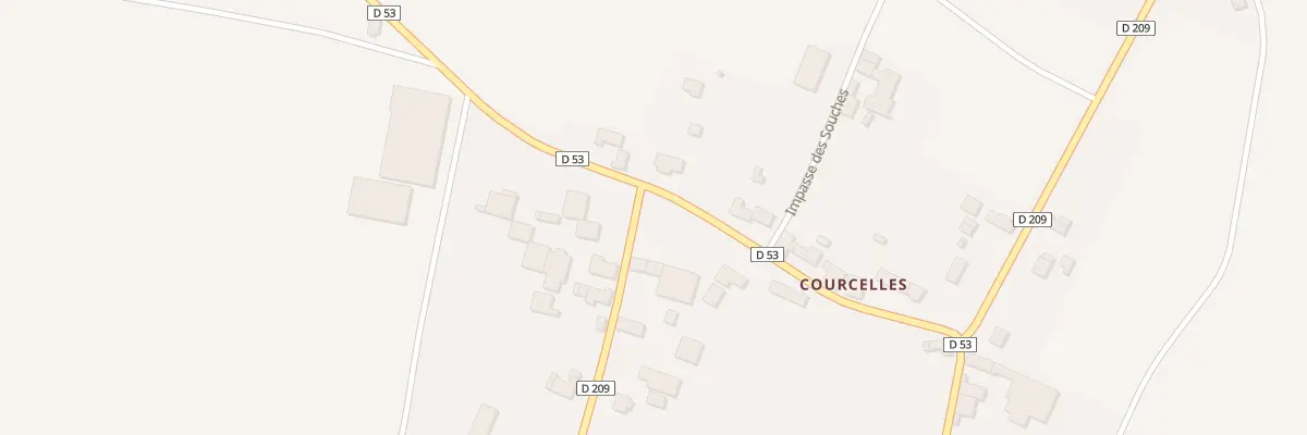 Plan du 6 Rue de l’Eglise à Angluzelles-et-Courcelles
