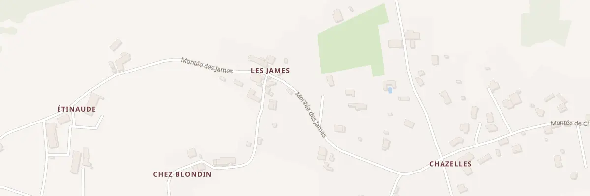 Plan du 277 Mte des James à Renaison