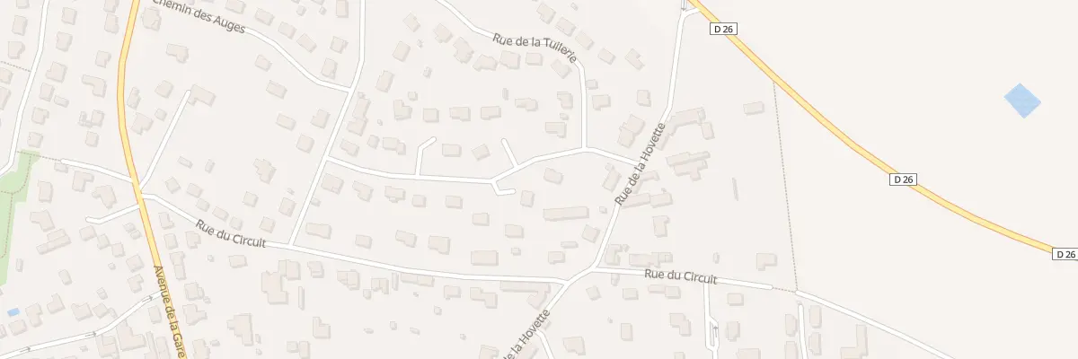 Plan du 18 Rue du Docteur Ernest Labbee à Gueux