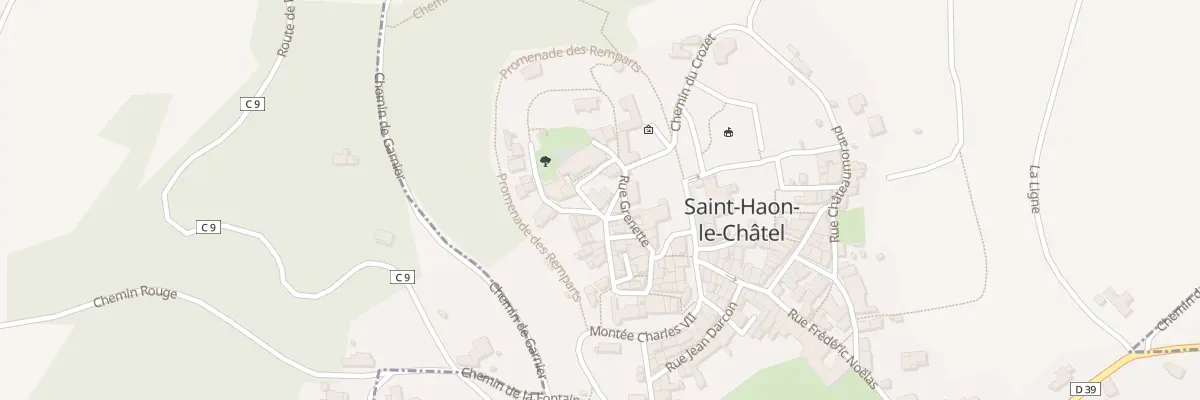 Plan du 3 Rue de la Barre à Saint-Haon-le-Châtel