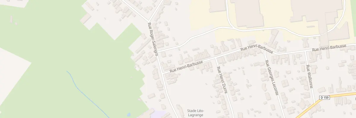 Plan du 7 Rue Henri Barbusse à Feignies