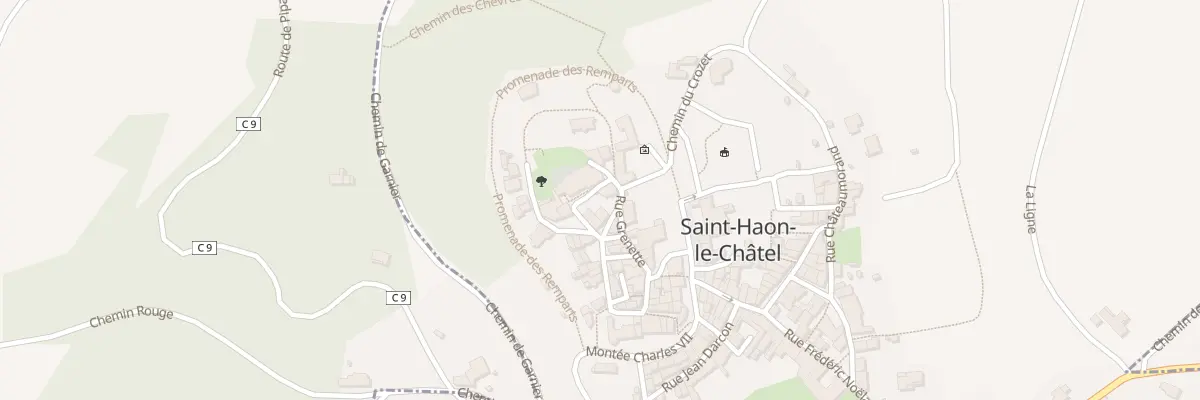 Plan du 35 Rue de la Barre à Saint-Haon-le-Châtel