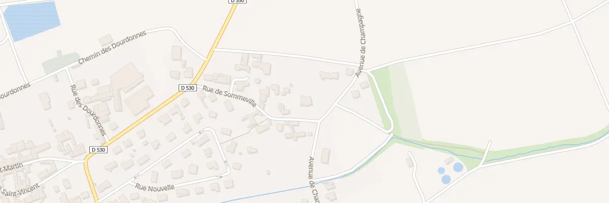 Plan du 13 Rue de Sommeville à Hermonville