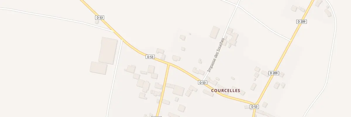 Plan du 3 Rue de l’Eglise à Angluzelles-et-Courcelles