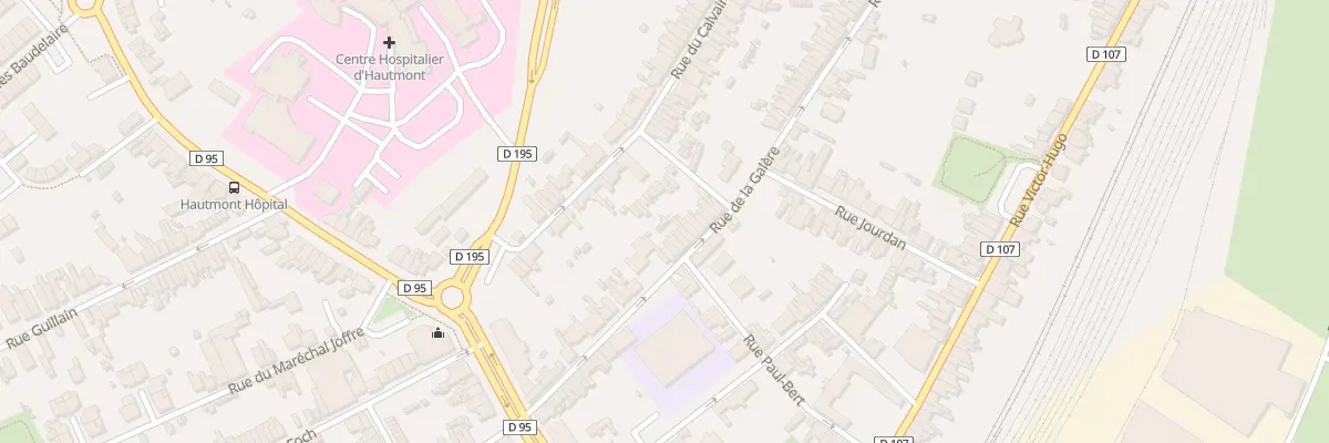 Plan du 41 Rue de la Galère à Hautmont