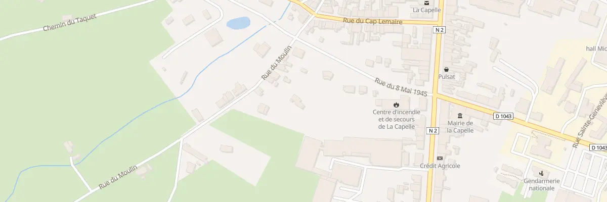 Plan du 11B Rue du Moulin à La Capelle