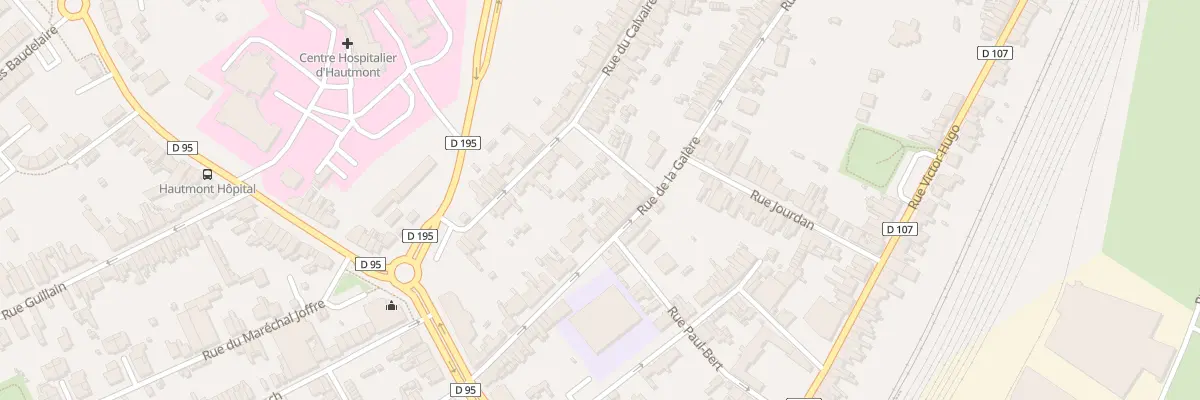 Plan du 43 Rue de la Galère à Hautmont