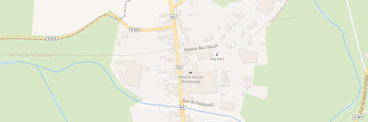 Plan du 10 Rue Albert Ledant à Étréaupont