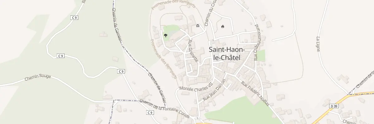 Plan du 23 Rue Lamurette à Saint-Haon-le-Châtel
