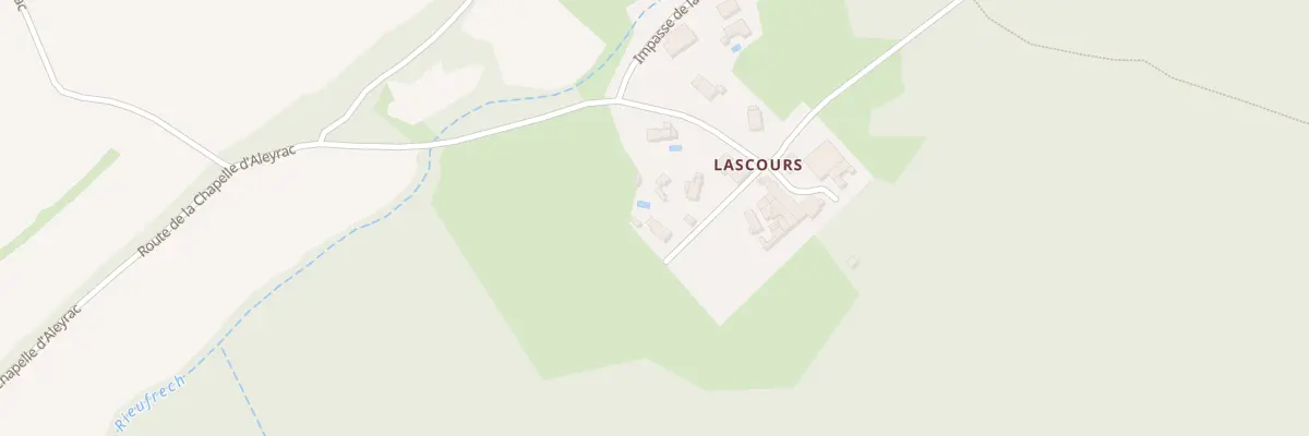 Plan du 5500 Hameau de Lascours à Sauteyrargues