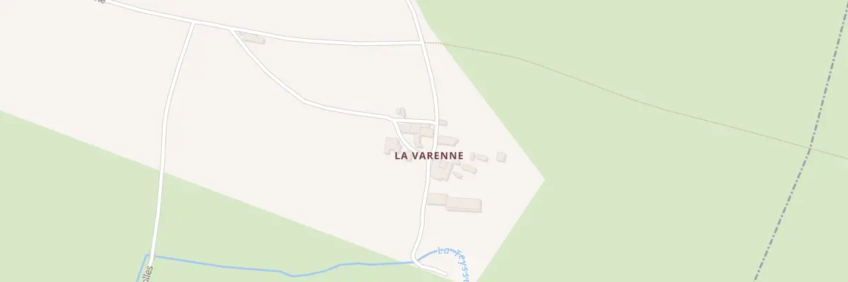Plan du 1325 Rte de la Varenne à Changy