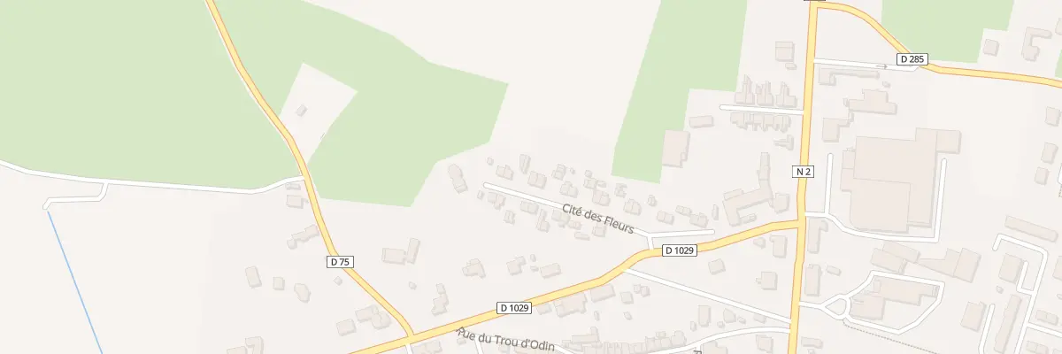 Plan du 24 Cité des Fleurs à La Capelle