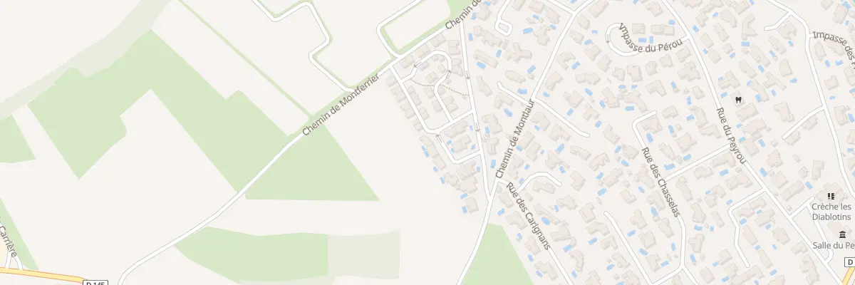 Plan du 11 Rue des Aucelous à Teyran