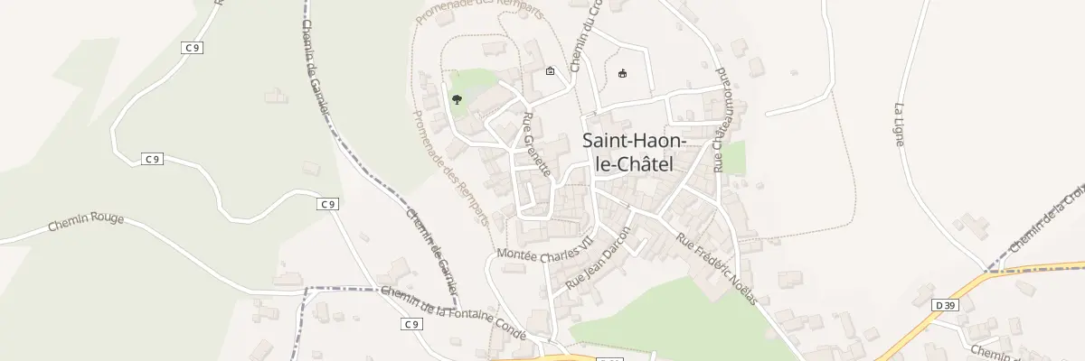 Plan du 9 Rue Grenette à Saint-Haon-le-Châtel
